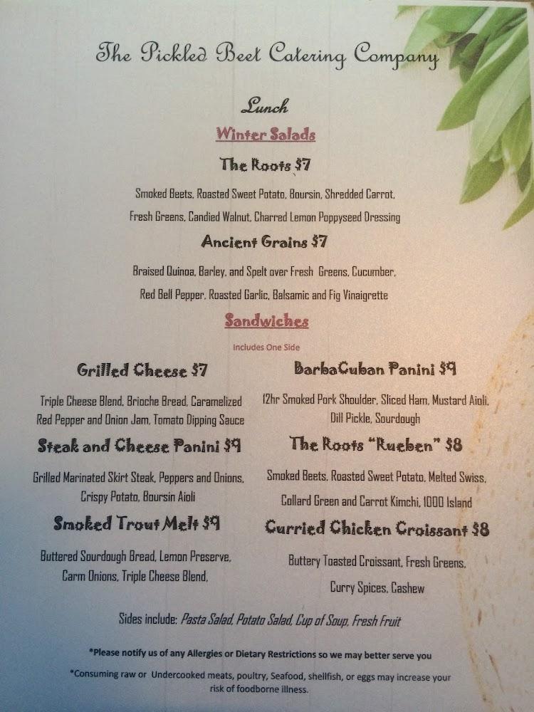 The BeetRoute Catering Company Coffee Shop & Cafe Earth And Herbs